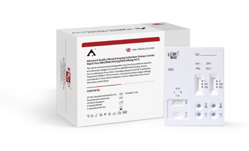  Advanced Quality Blood Grouping/Infectious Disease Combo Rapid Test con ce